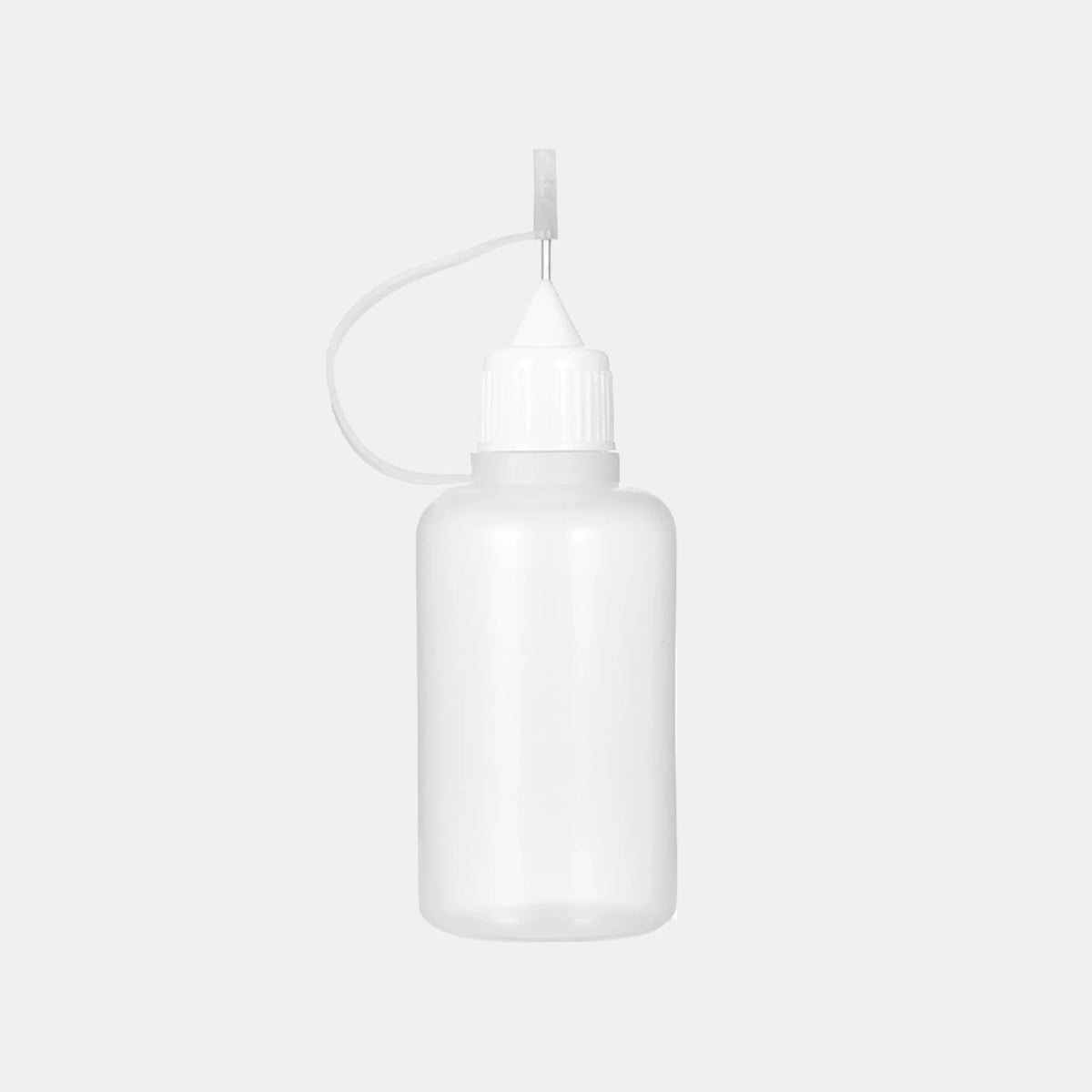 Precisionsflaska 30 ml med nålspets i rostfritt stål och mjuk LDPE-flaska