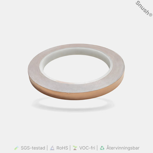 Koppartejp 10 mm bred 20 m lång – ProLab™ Copper Conductive Tape