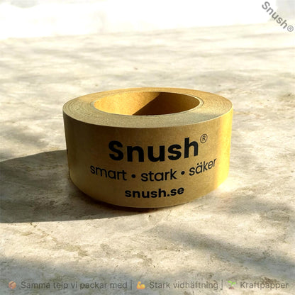 Snush kraftpapperstejp 50mm stark packtejp i papper